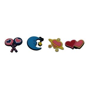 Cute Cartoon Shoe Charms Set